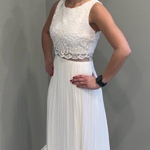 Cache White Dress
